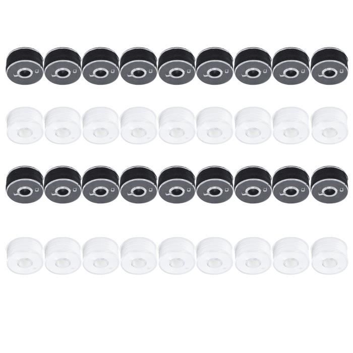 Paire De Barrettes Plastique Noir Et Blanc - Style Diadème/bibi - Motif E.T. - Occasion - Taille Unique Femme