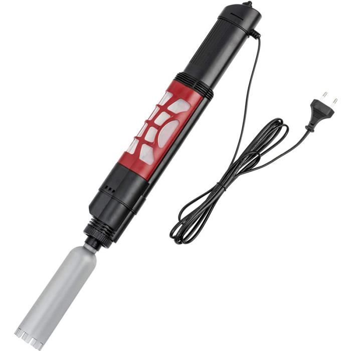 Aspirateur Automatique pour Aquarium Nettoyeur de Gravier Électrique Convient pour Aquarium Moyen et Grand