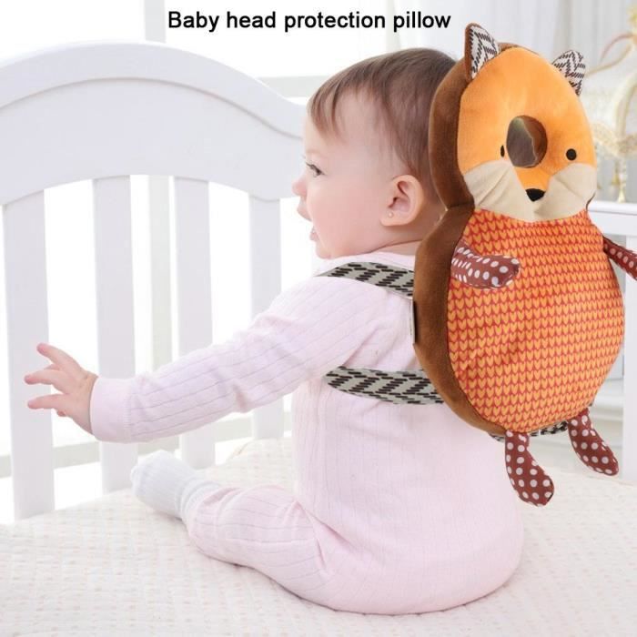 Hililand Coussin De Protection Pour Bebe Sac A Dos De Protection De La Tete De Marche Pour Bebe Coussin Protecteur En Forme Cdiscount Maison