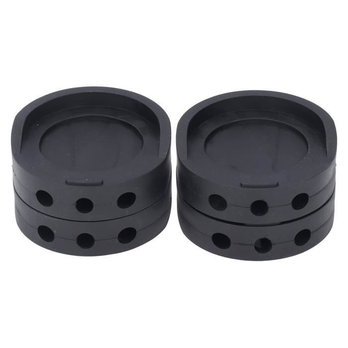 2 Coussinets Anti-vibrations En Caoutchouc Robustes – Pour Pieds De Machine – Isolation 1 X 2,5