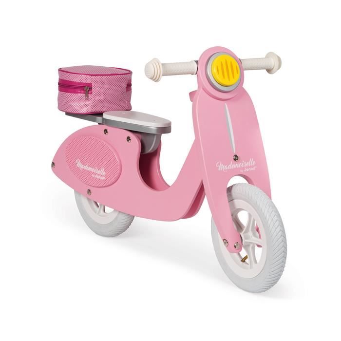 Draisienne Scooter Rose Mademoiselle - JANOD - 2 roues - Extérieur