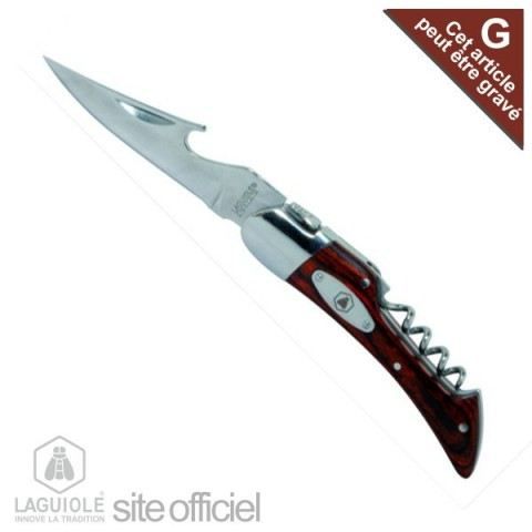 Couteau sommelier bois exotique
