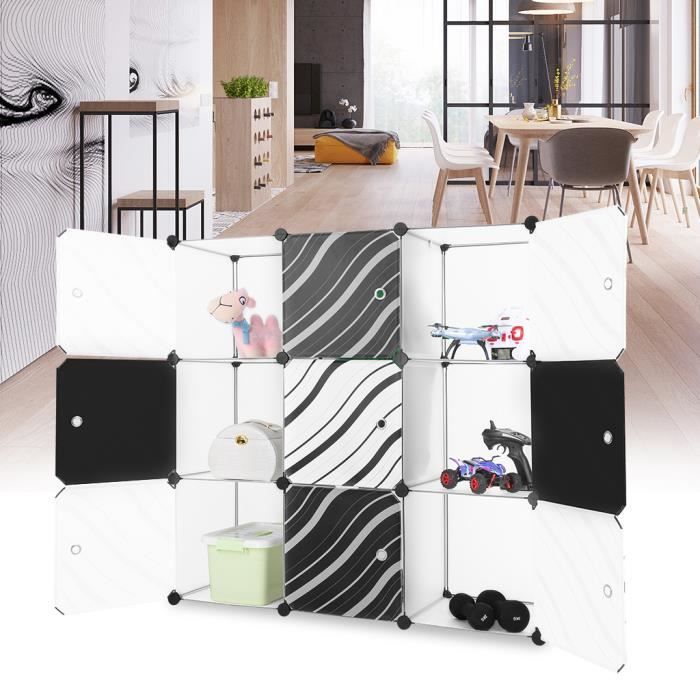 9 Cabines Armoires Étagères Avec Porte Plastique Meuble de