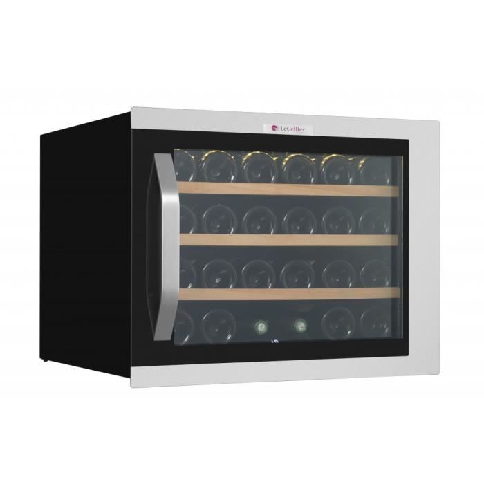 Le cellier cave à vin encastrable 24 bouteilles lci24mopvi2