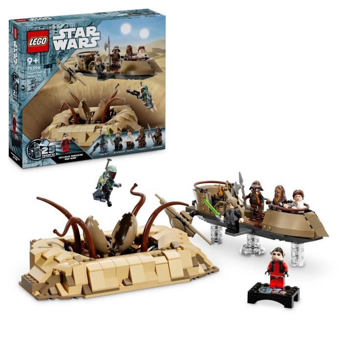 Lego Star Wars ?esquif Du Désert Et La Fosse Du Sarlacc 75396 Lego La Boîte - vue 4