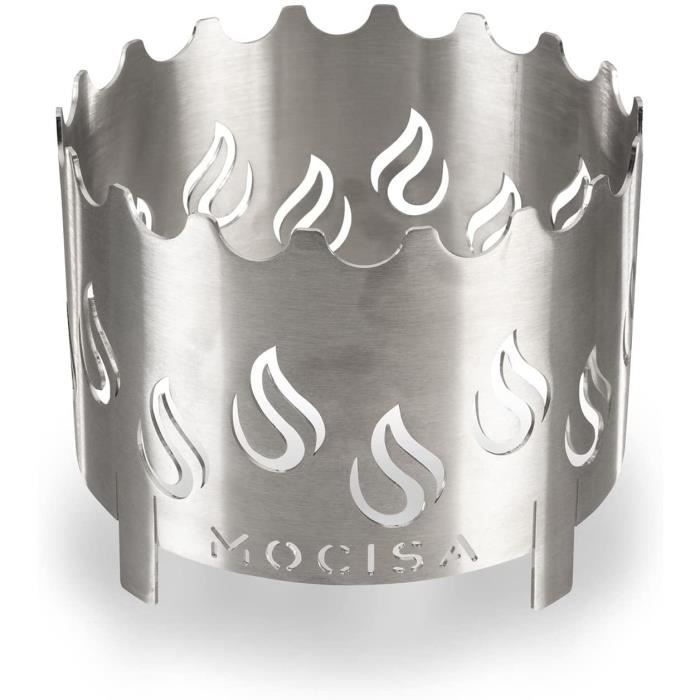 Entretoises Pour Barbecue En Acier Inoxydable - Lot De 3 - 5x5x5 Cm - Écart De 2,5 Cm Pour Plaque De Feu