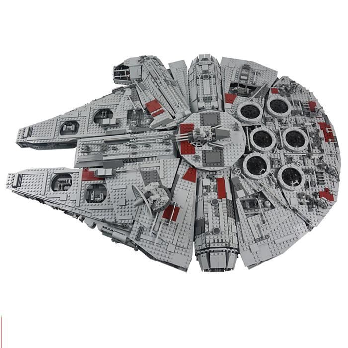 LEPIN Jeu de Construction 05033 5265pcs Ensemble de blocs de construction Millennium Falcon Star Collection Series Cdiscount Jeux Jouets