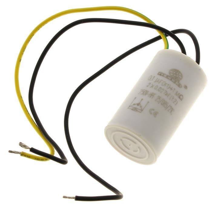 Antiparasite 0 1µf 2x0 15µf four