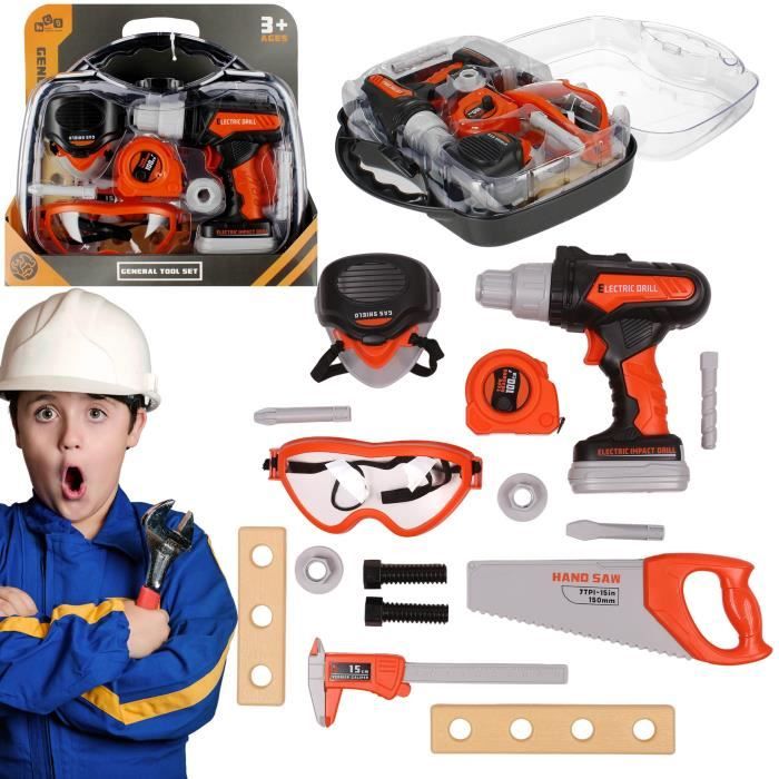 Set doutils pour enfants dans une valise 3+ MEGA CREATIVE