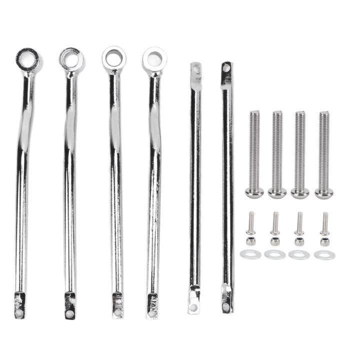 Support De Barre Latérale Statique Ajustable - Aluminium Noir
