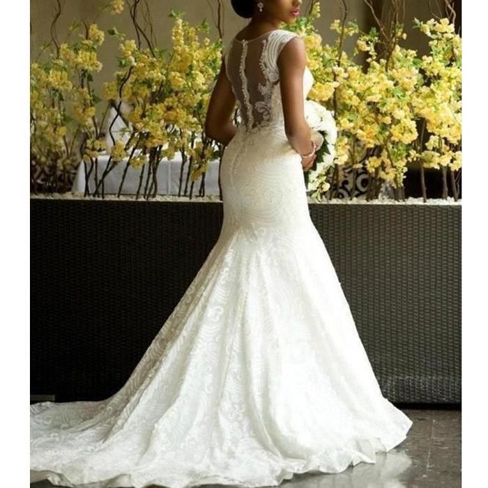 robe mariee dentelle sirene