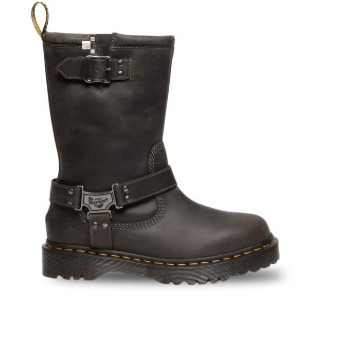 Dr. Martens Dr. Martens Anistone Hi Bottes pour Femme Gris 31901057