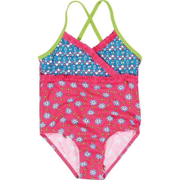 Owntop Maillot de Bain pour Enfants Protection Solaire Filles Garçons Costume de Natation Enfants à Manches Courtes Sunsuit Une pièce Tenue de Plage UV 50
