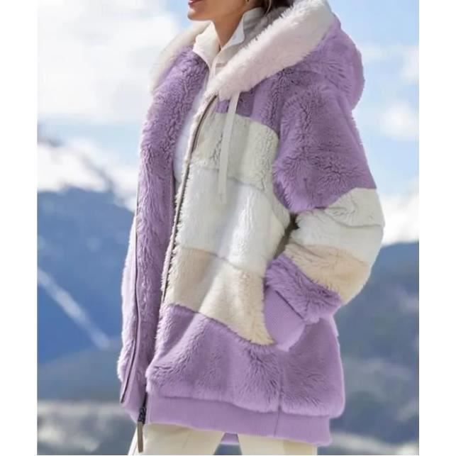 Veste Chaude Hiver Femmes - Parka épaisse, Doudoune Fine, Blazer Velours | Manteau Camel Chic Pour Ski Et Ville