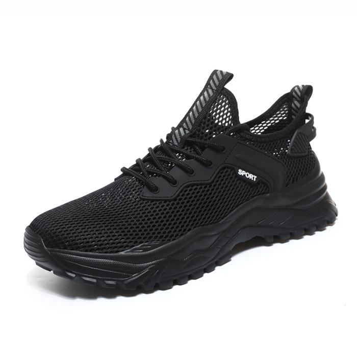 Chaussures De Tennis Pour Homme BLBK - Amorties, Respirantes, Semelle En Caoutchouc - Confort Et Soutien