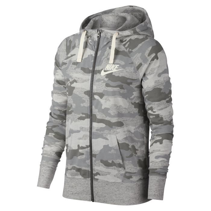 Nike Sportswear Gym Vintage Sweat capuche Col roul Manches