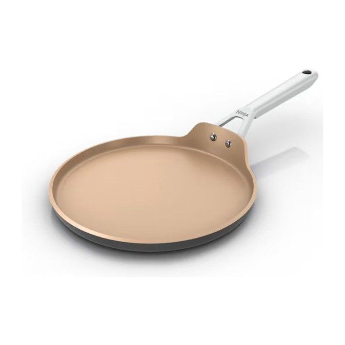 Crêpière en céramique - Ninja - ExtendedLife CW90624EUI - 24 cm - Poêle à pancake - Sans PFAS ni PFOA - Garantie 5 ans