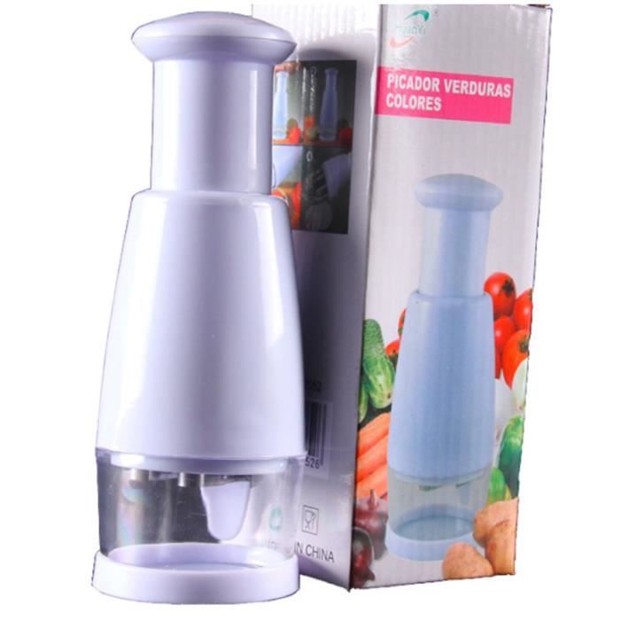 Coupe-Oignon Manuel à Cordon - Hachoir Multifonction Pour Légumes, Ail, Gingembre, Viande Hachée