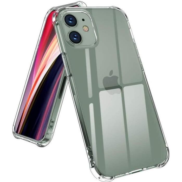 coque iphone 12 transparente antichoc