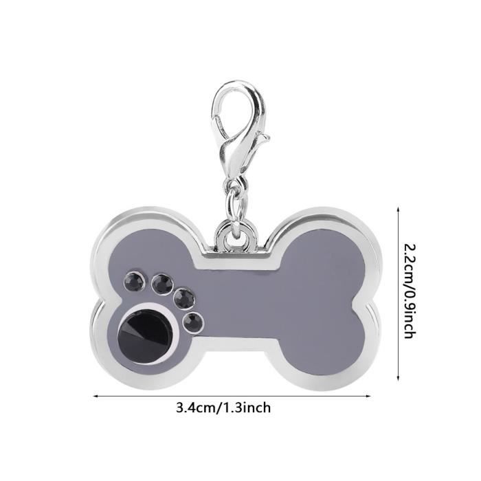 Lot De 10 Pendentifs Grelots Pour Collier Chien/chat - Acier Inoxydable, Fermoir Sécurisé, Coloré