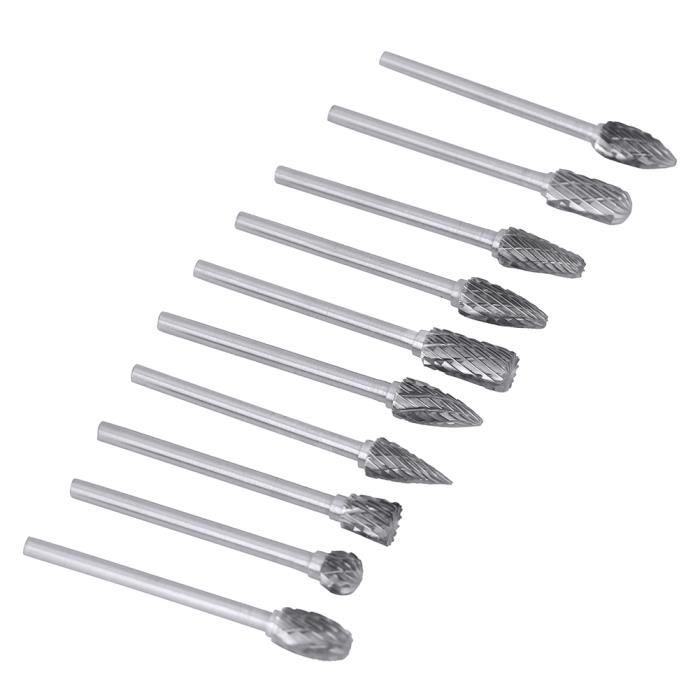 Fraise Lime Rotative Yato En Carbure De Tungstène - Diamètre 10 Mm Tête Ronde Ogive - Neuf Dans Son Emballage - Pour Perçage Et Fraisage