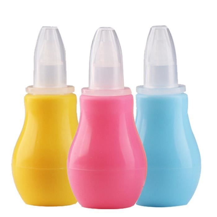 Aspirateur Nasal Manuel Pour Bébé | Nettoyage Mucus | Design Anti-Retour | Pour 0 à 36 Mois