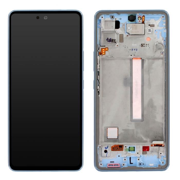 Écran Complet - SAMSUNG - A53 5G - Super AMOLED 65 pouces - Châssis bleu - 100% fonctionnel