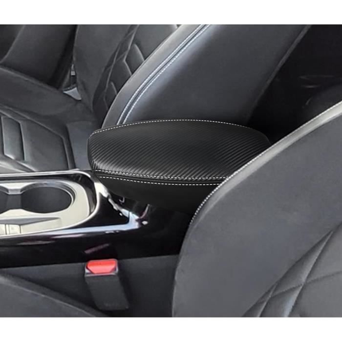 Housse Accoudoir Console Centrale Nissan 300ZX (Z32) 90-96 - Simili Cuir Noir, Pose Facile, Style Custom