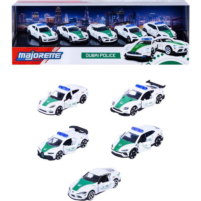 MAJORETTE Dubai Police 5 véhicules Giftpack Dès