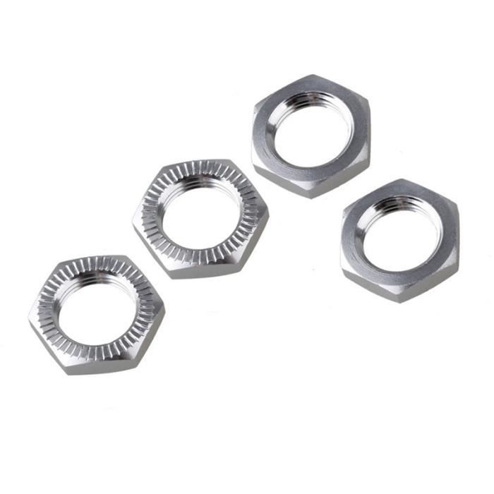 Écrous De Roue En Alliage D’aluminium M12 – Compatible Voiture RC 1/8, Clé 17 Mm, Pièce Upgrade (argenté) - 9