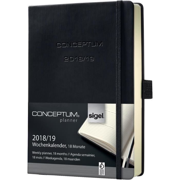 Agenda Collins Essential 2026 - Semainier A4, Couverture Rigide Bleue - 12 Mois Avec Repères Annuels, Répertoire Et Pages Notes