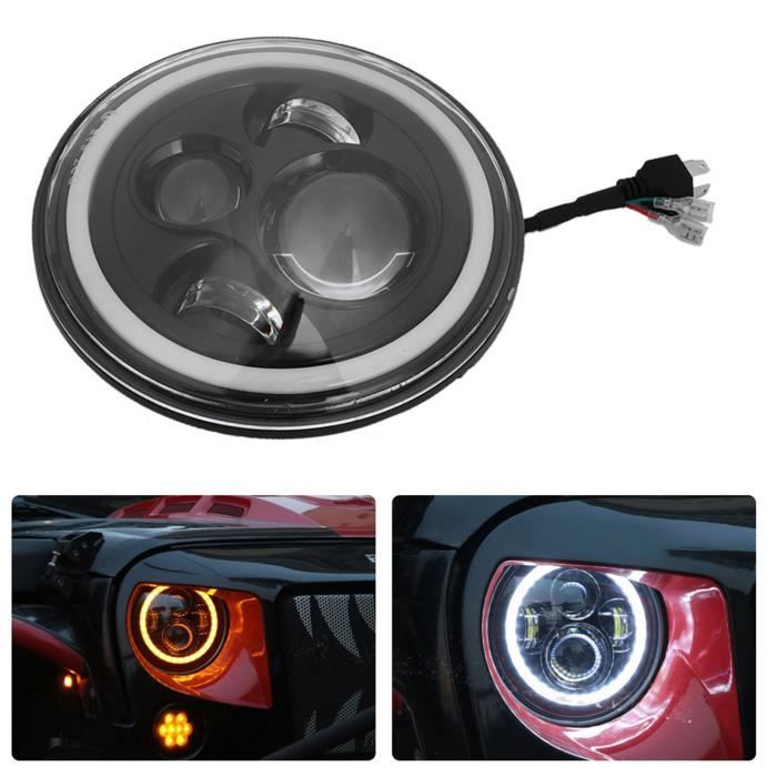 Phare LED 7 Pouces + Feux De Croisement Pour Yamaha Royal Star Venture XVZ1300 - Neuf, Haute Puissance