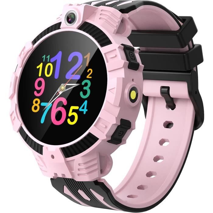 Montre Connectée Enfant Avec 26 Jeux, Caméra, Mode Classe Et Alarmes - Pour 4 à 12 Ans - Écran Tactile 1.69" - 11