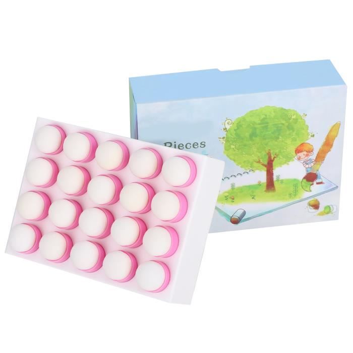 Lot De 50 éponges à Doigt SODIAL – Pour Peinture, Estampage, Encreur, Artisanat