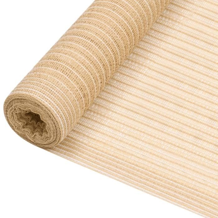 vidaXL Filet brise vue 1x10 PEHD 75 gm² - vue 2