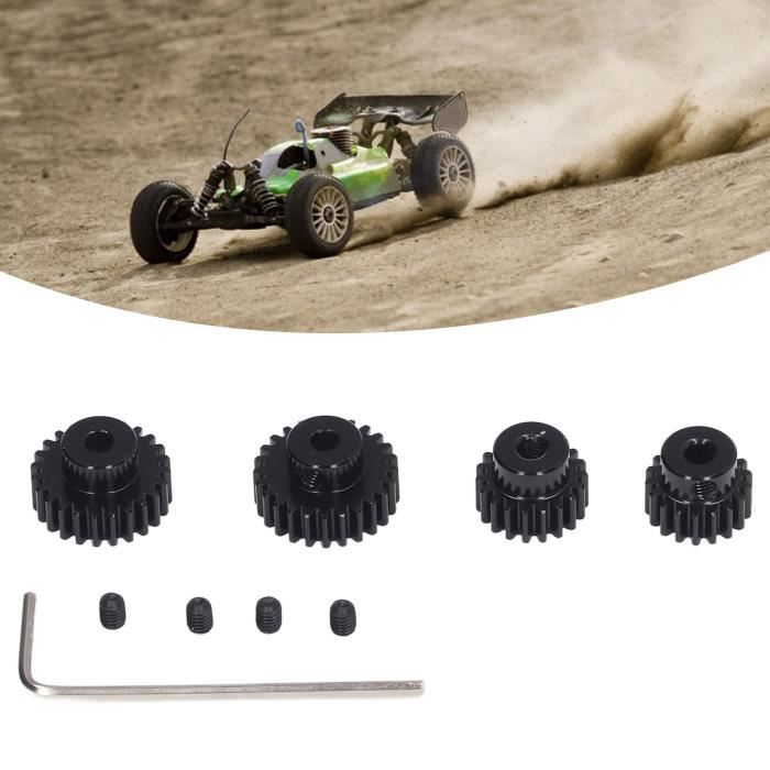 Engrenage à Pignon 8 Mm Mod 1 Pour Voiture RC - Évalué à Plus De 200 Mph - Compatible Arrma, 1/8, 1/10