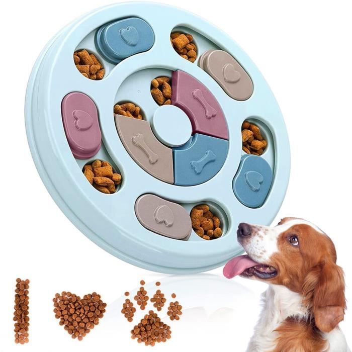 Comparer les prix de Jouets puzzle pour chien, distributeurs de friandises grincantes pour l'entraînement du QI, cadeaux interactifs stimulants