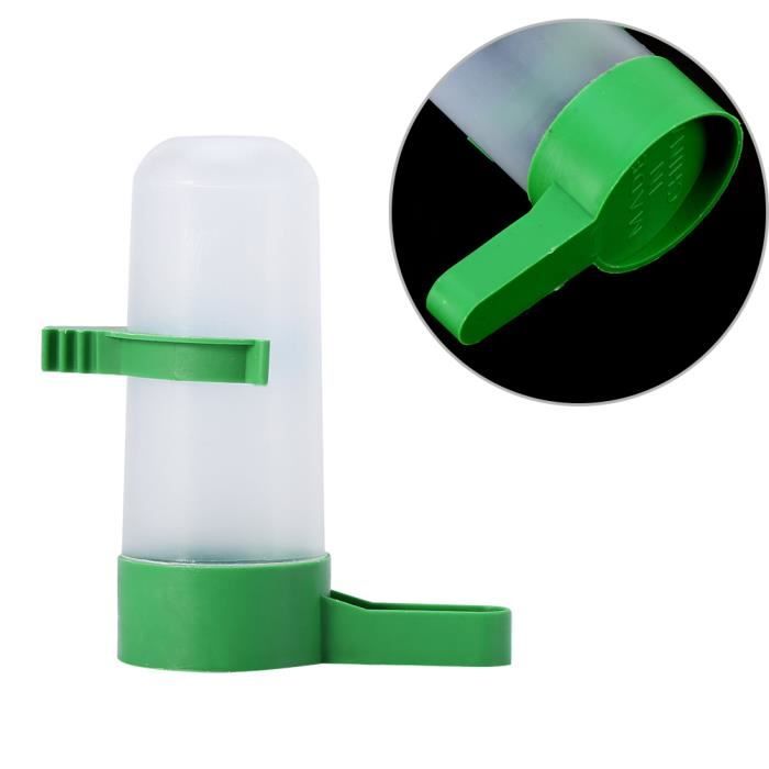 Meilleurs prix pour Buveur d'oiseaux 4 pièces abreuvoir pour animaux de compagnie alimentateur abreuvoir clip pour perroquet 9cm x 3cm -QUT