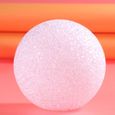 1 pc boule lumineuse LED Exquiste ronde changement de couleur de cristal pour les parties de  GUIRLANDE LUMINEUSE D'EXTERIEUR-1