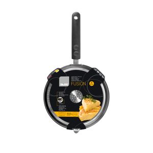 Poêle à Crêpes BOUFEIDA 20 Cm - Anti-adhésive Sans PFOA, Compatible Induction, Avec Étaleur En Bois