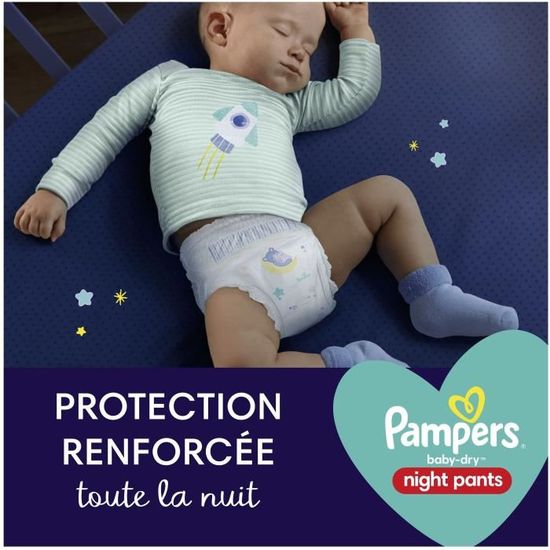 Pampers Baby-Dry Pants Taille 6 15+ kg - 32 Couches-culottes - Cdiscount  Puériculture & Eveil bébé