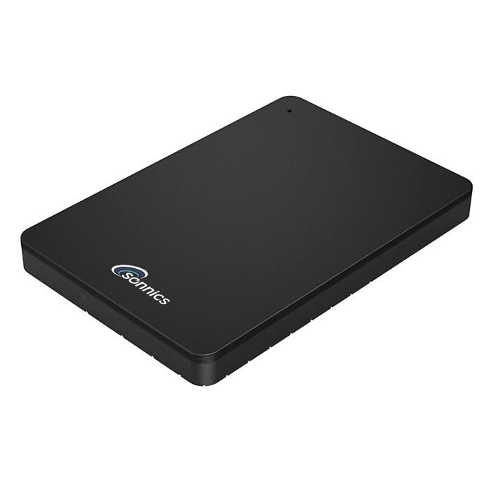 Storite Disque Dur Externe Portable Ultra Fin 2,5" 320Go Avec USB 3.0 - Transfert De Données Rapide - Compatible Avec Ordinateur Portable, PC, Mac, Windows, Console De Jeu - Noir