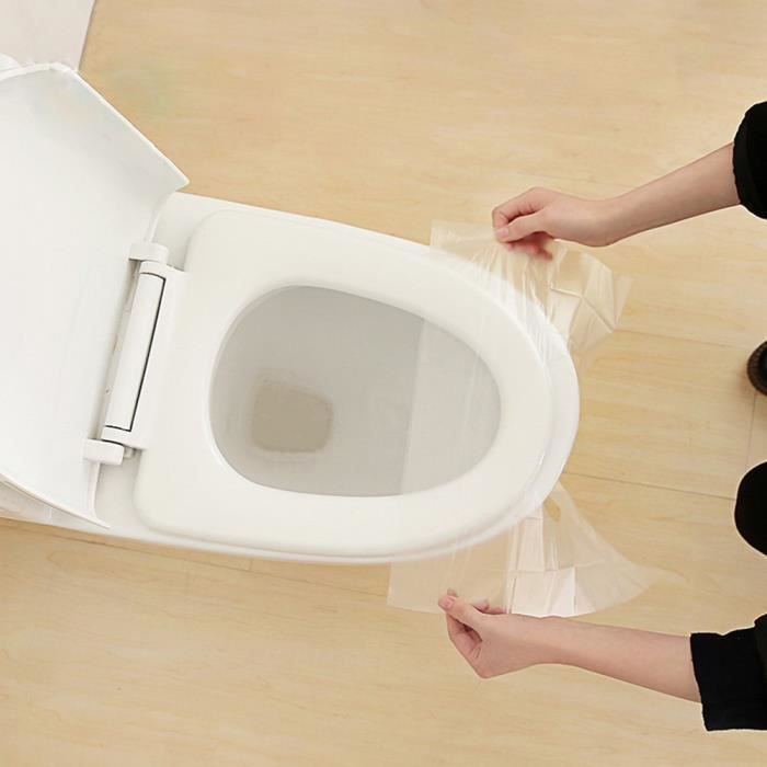 Protege Toilette Jetable, [30 PCS] Couvre-Sièges WC en papier