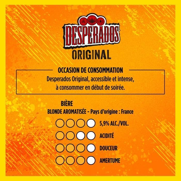 Desperados - Fût de 5L, Achat bière en ligne
