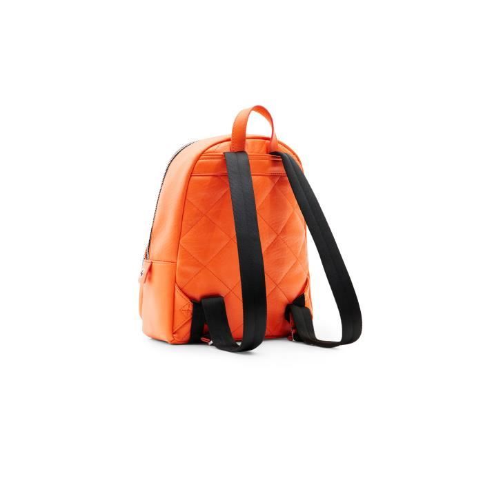 DESIGUAL Sac a dos Femme Orange Polyester GR76007 Cdiscount Bagagerie Maroquinerie