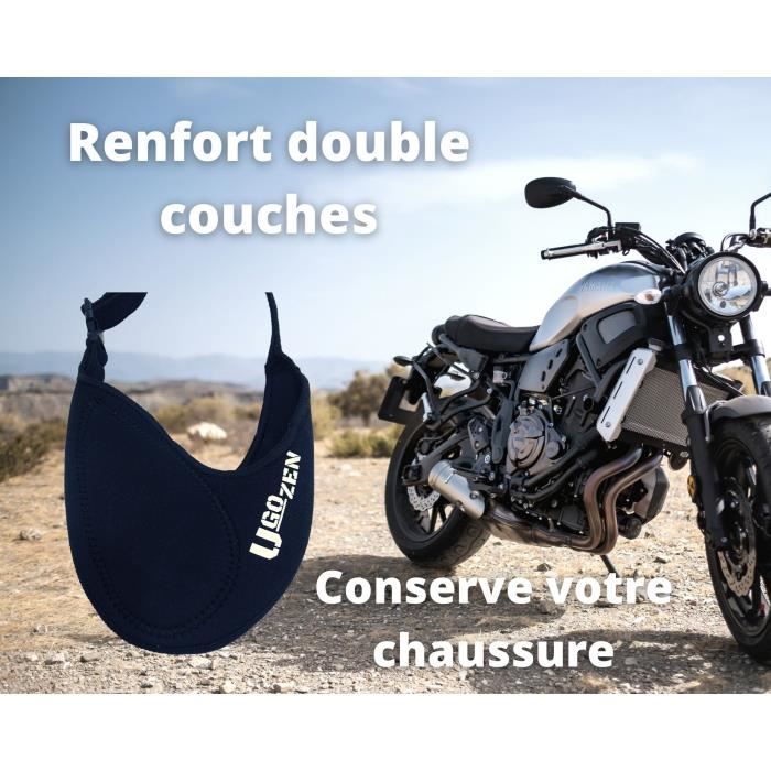 nedit Protege Chaussure Moto - Accessoire Moto Indispensable - Protection  Selecteur Moto – Homme & Femme - Equipement de Haute Qualité : :  Auto et Moto