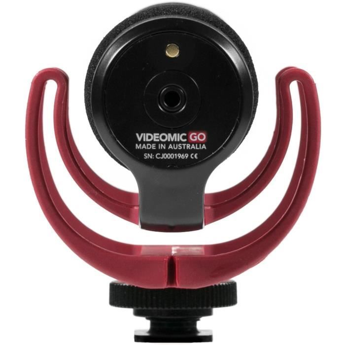 RØDE VideoMic GO II – Micro Canon Ultra-Compact USB & 3.5 Mm Pour Caméra, Smartphone, Podcast