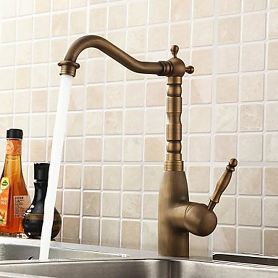 Lookshop Robinet Cuisine En Cuivre Antique Achat Vente