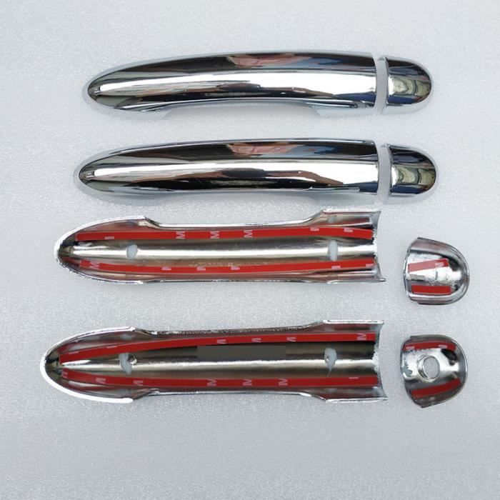 Poignée De Porte Intérieure Droite Pour Renault Clio 3 – Noir Chromé, Neuve, Générique