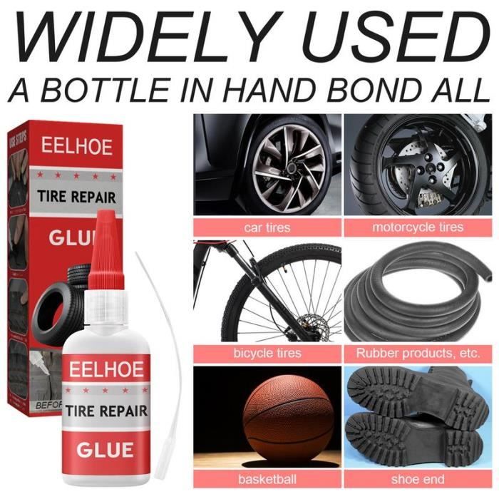 30ml - Colle adhésive pour réparation de pneus de voiture, Mastic liquide  universel, Kit de joints de ciment - Cdiscount Bricolage